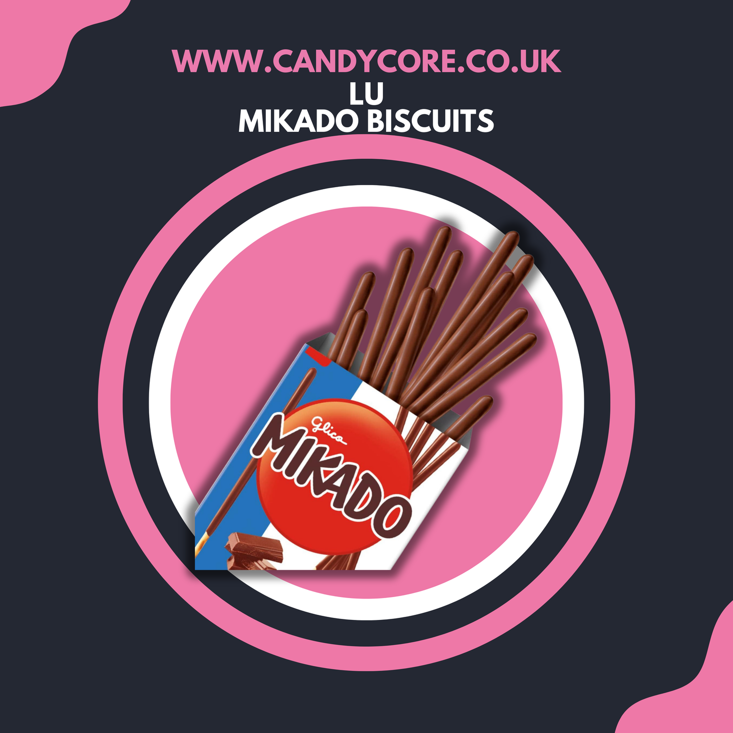 Mikado - Milk Chocolate Biscuits 39g