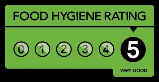 5 ⭐ Hygiene Rating