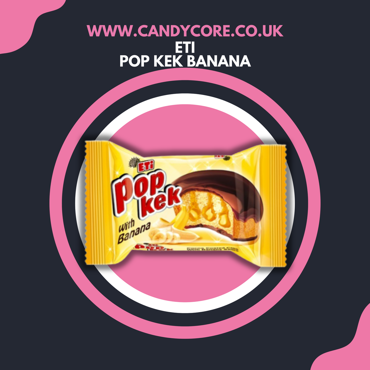 ETI - Pop Kek Banana 60G