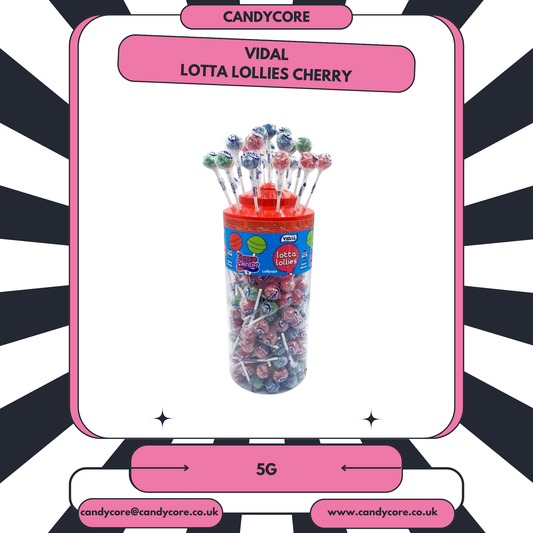 Vidal - Lotta Lollies Tongue Painter Cherry 10g