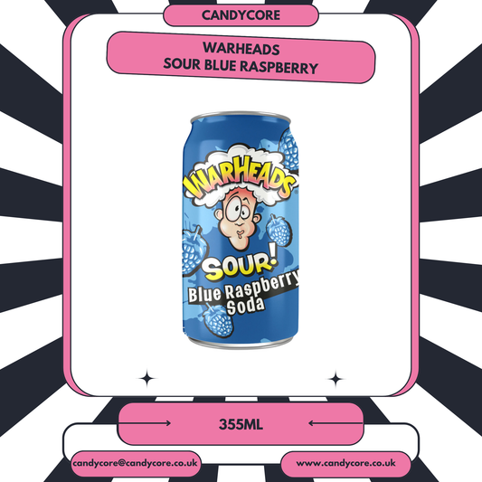 Warheads - Sour Blue Raspberry 355ml